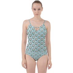 Summer Pattern Cut Out Top Tankini Set by ExtraAwesomeSauce