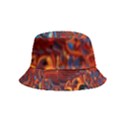 Phoenix in the Rain Abstract Pattern Inside Out Bucket Hat (Kids) View2