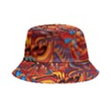 Phoenix Rising Colorful Abstract Art Bucket Hat View2