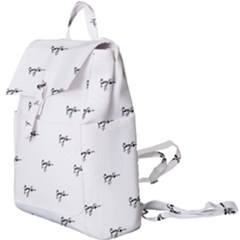 Tribal Style Symbol Drawing Print Pattern Buckle Everyday Backpack by dflcprintsclothing