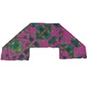 Modern Floral Collage Print Pattern Long Sheer Chiffon Scarf  View2