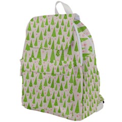 Christmas Green Tree Top Flap Backpack by Dutashop