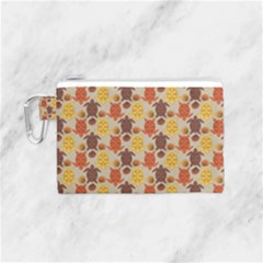 Sea Turtle Sea Life Pattern Canvas Cosmetic Bag (small) by Dutashop