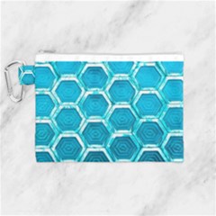 Hexagon Windows Canvas Cosmetic Bag (medium) by essentialimage365