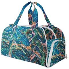 Oceanic Mircoscope  Burner Gym Duffel Bag by BrenZenCreations
