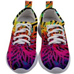 Abstract Jungle Kids Athletic Shoes by icarusismartdesigns