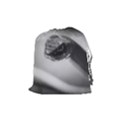 Black and White Snake Drawstring Pouch (Medium) View1