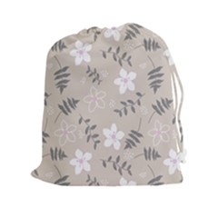 Flower  Drawstring Pouch (2xl) by SychEva