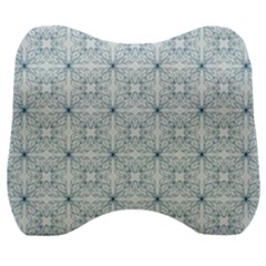Tulip  Flower  Velour Head Support Cushion by SychEva