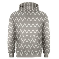Chevroncolorstaupebeige76 Men s Core Hoodie by kcreatif
