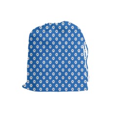 Fleurmargueritebl Drawstring Pouch (large) by kcreatif