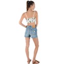 cacti in pots Woven Tie Front Bralet View2