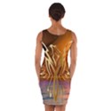 Pheonix Rising Wrap Front Bodycon Dress View2
