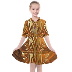 Pheonix Rising Kids  All Frills Chiffon Dress by icarusismartdesigns