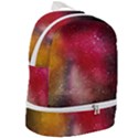 Red and yellow drops Zip Bottom Backpack View2