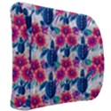 Tropical Flowers Turtles CBDOilPrincess 9a8efa63-1b6b-4226-a85c-858859e581d8 Back Support Cushion View2