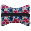 Tropical Flowers Turtles CBDOilPrincess 9a8efa63-1b6b-4226-a85c-858859e581d8 Seat Head Rest Cushion View2