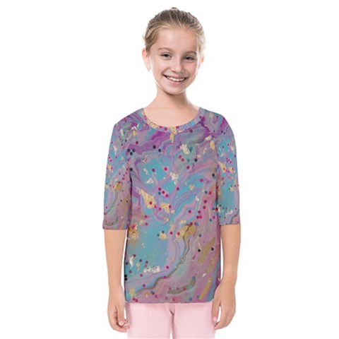 My Pour Cup Painting 7 2 Cbdoilprincess    3e784cd8-e6d8-4a8a-b63e-e3fb6a978394 Kids  Quarter Sleeve Raglan Tee by CBDOilPrincess1