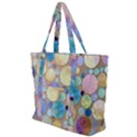 Tiles CBDOilPrincess Eb49aa06-f1b9-412e-836d-30c28dd8f7d9 Zip Up Canvas Bag View1