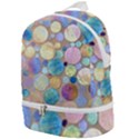 Tiles CBDOilPrincess Eb49aa06-f1b9-412e-836d-30c28dd8f7d9 Zip Bottom Backpack View1