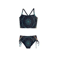 Mandala - 0008b - The Coffee Eye Girls  Tankini Swimsuit by WetdryvacsLair