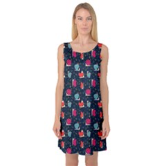 D52f0637-744d-4ef4-ba98-88c2841689d2 Sleeveless Satin Nightdress by SychEva