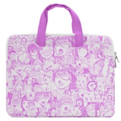 Pink Hentai Macbook Pro Double Pocket Laptop Bag (large) by thethiiird