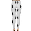 Vampire Hand Motif Graphic Print Pattern Inside Out Leggings View2