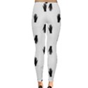 Vampire Hand Motif Graphic Print Pattern Inside Out Leggings View4