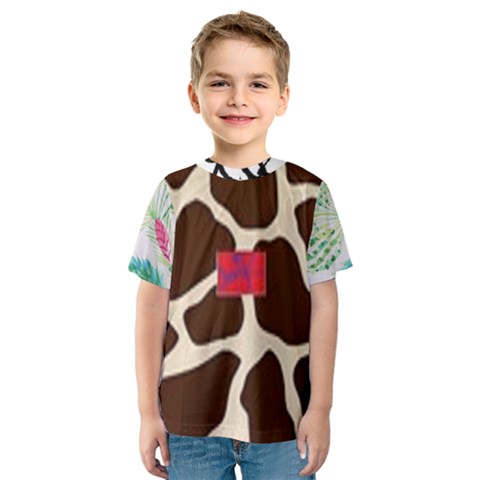 Palm Tree Kids  Sport Mesh Tee by tracikcollection