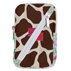 Palm Tree Belt Pouch Bag (large) by tracikcollection
