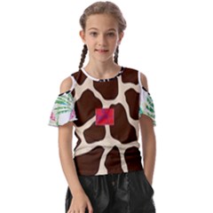 Palm Tree Kids  Butterfly Cutout Tee by tracikcollection