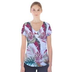 Spring/ Summer 2021 Short Sleeve Front Detail Top by tracikcollection