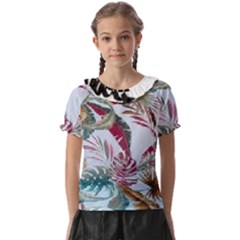 Spring/ Summer 2021 Kids  Frill Chiffon Blouse by tracikcollection