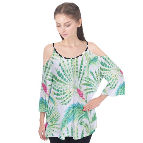  Palm Trees By Traci K Flutter Tees by tracikcollection