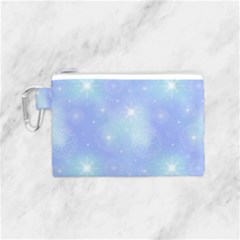 Heavenly Flowers Canvas Cosmetic Bag (small) by SychEva