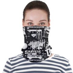 Skater-underground2 Face Seamless Bandana (adult) by PollyParadise