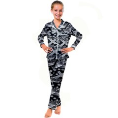 Royalcrowns Kid s Satin Long Sleeve Pajamas Set by PollyParadise