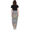 Multicolored Watercolor Stones Tapered Pants View2