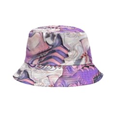 Blooming Lilacs Spring Garden Abstract Bucket Hat by CrypticFragmentsDesign