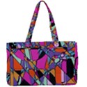 Abstract  Canvas Work Bag View1