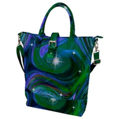 Night Sky Buckle Top Tote Bag by LW41021