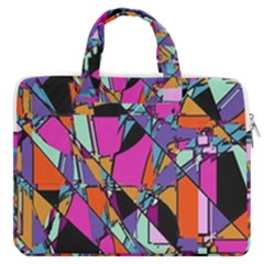 Abstract Macbook Pro Double Pocket Laptop Bag by LW41021