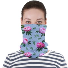 Delicate Peonies Face Seamless Bandana (adult) by SychEva