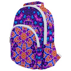 Glory Light Rounded Multi Pocket Backpack by LW323