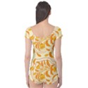 Folk floral pattern. Abstract flowers surface design. Seamless pattern Boyleg Leotard  View2