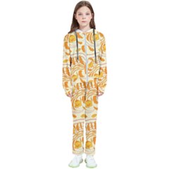 Folk Floral Pattern  Abstract Flowers Surface Design  Seamless Pattern Kids  Tracksuit by Eskimos