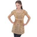 Sparkle Puff Sleeve Tunic Top View1