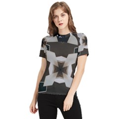 Newdesign Women s Short Sleeve Rash Guard by LW323