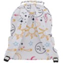 Pattern Mystic Rounded Multi Pocket Backpack View3
